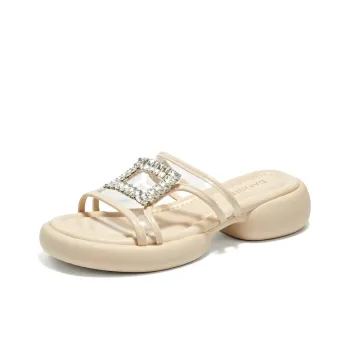 DAPHNE PU Polyurethane Slip Resistant Slide Slippers Women's