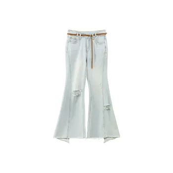 CHUU Jeans Women's Light Denim Blue