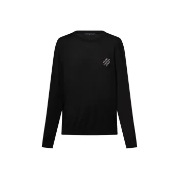 LOUIS VUITTON Sweater Women's Black