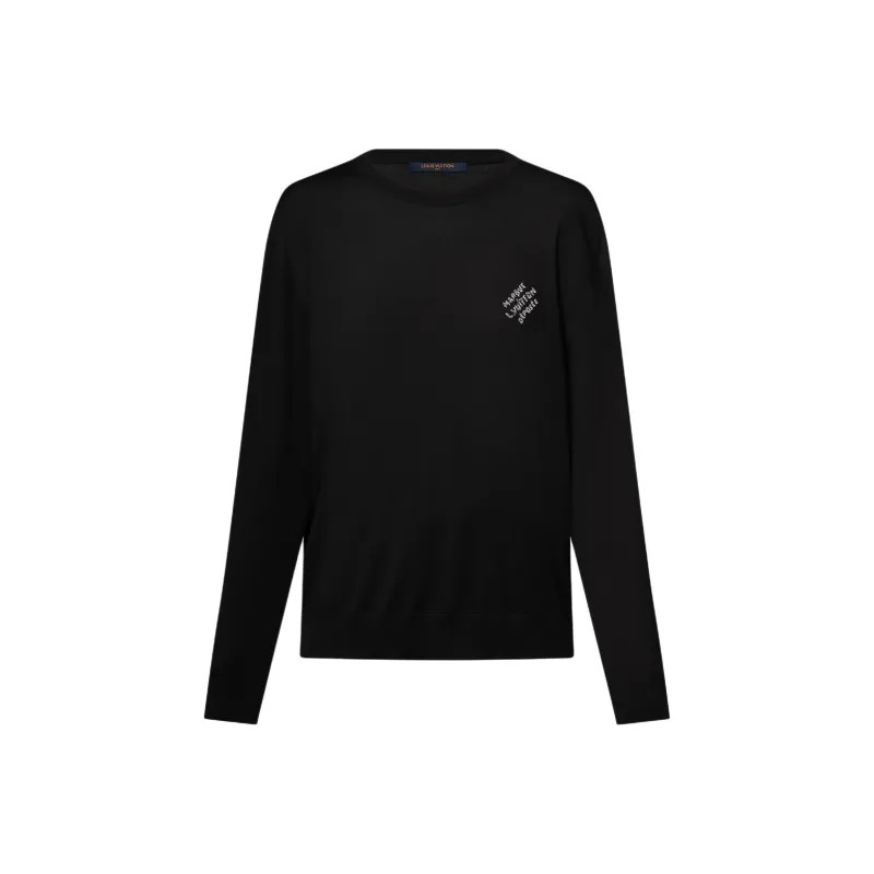 LOUIS VUITTON Sweater Women's Black-0