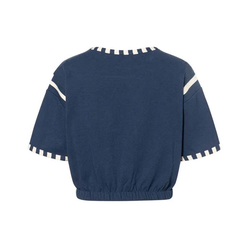SAINT LAURENT T Shirts Women's Blue-1