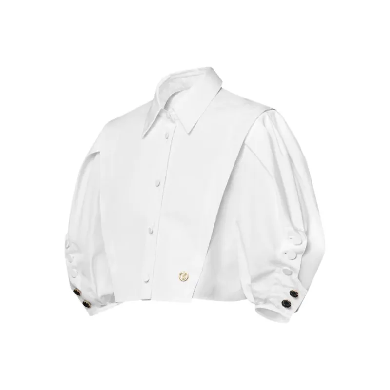 LOUIS VUITTON Puff Sleeve Blouse-2