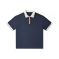 Marine Blue & Beige Apricot