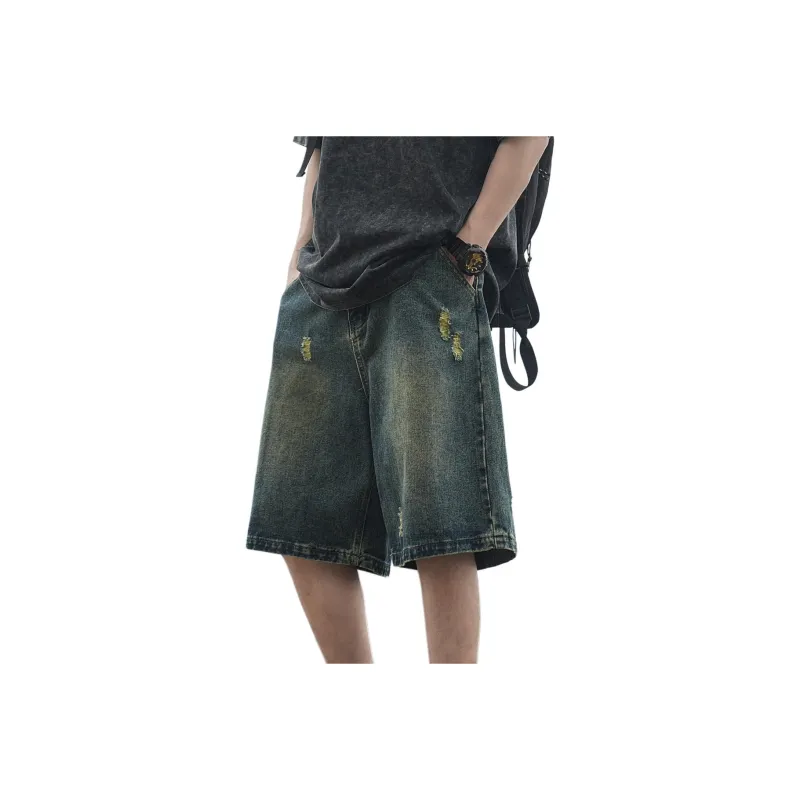 FRQ Denim Shorts Unisex-8
