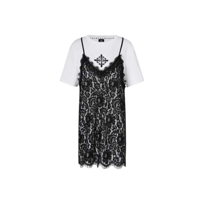 TCH Slip Dresses Women's White-2