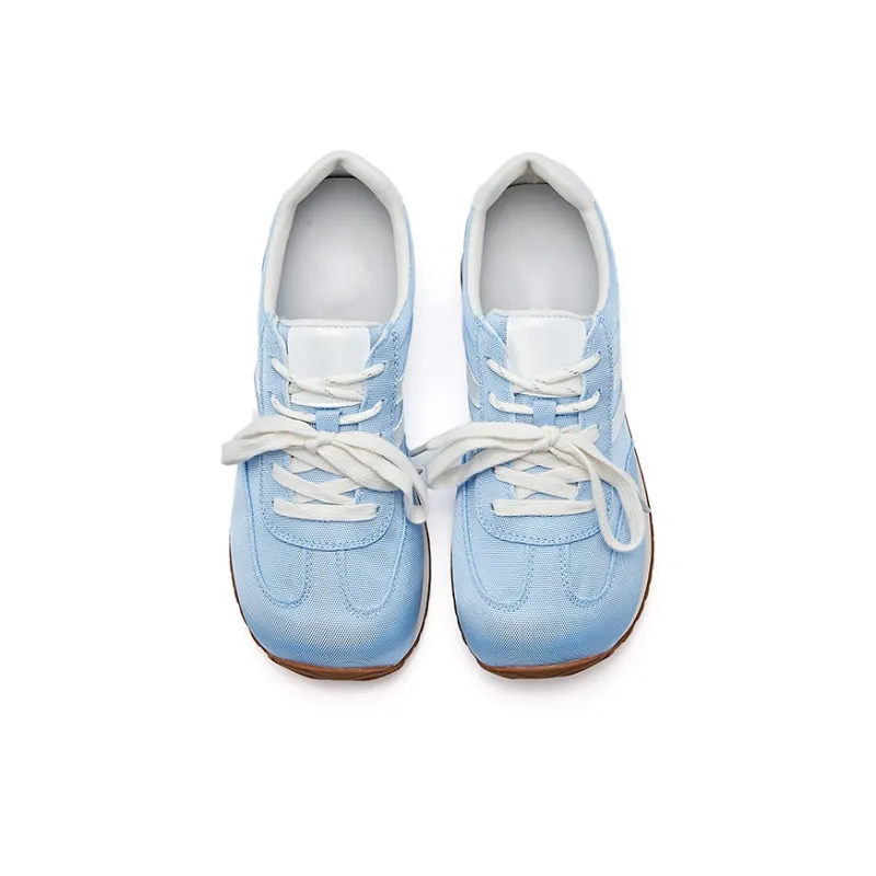 BURGELY German Army Trainers Lightweight Low Top Casual Shoes Women's-3