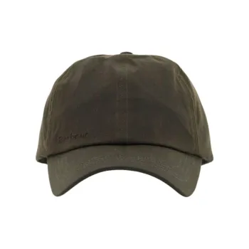 BARBOUR 100% Cotton Baseball Caps Men's Khaki