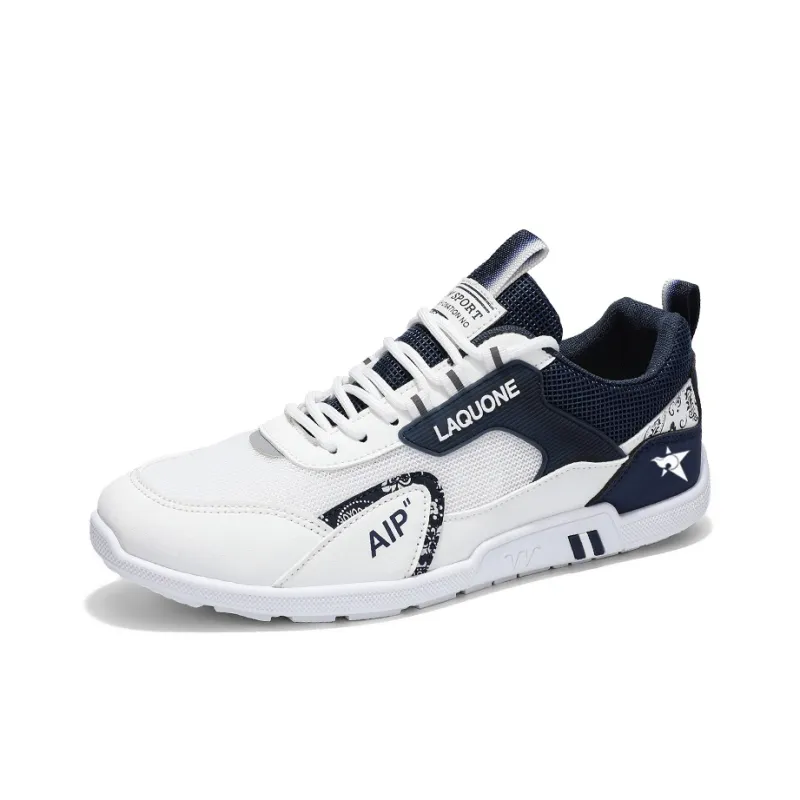 Bookish Star Anti Slip Wear Resistant Low Top Skateboard Shoes Men's-10