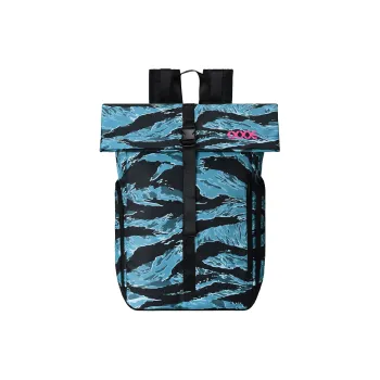 COEXISTENCE Polyester Backpack Men's Blue Black