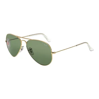 RayBan Aviator Sunglasses Unisex Gold