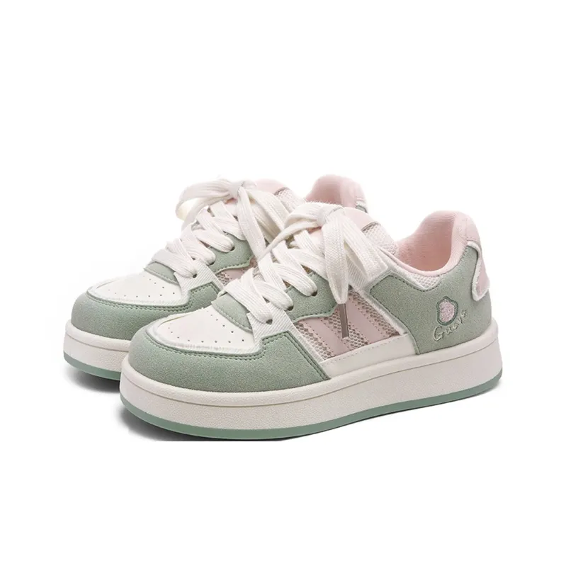 The New Age Family Low Top Skateboard Shoes Women's Guava Pink-1
