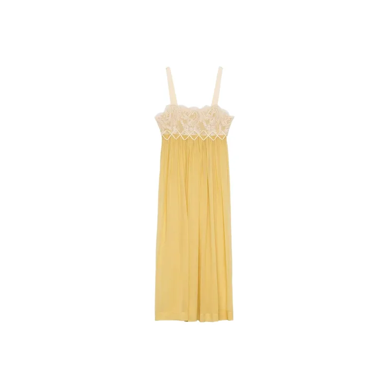 DOEN Slip Dresses Women's Yellow-0