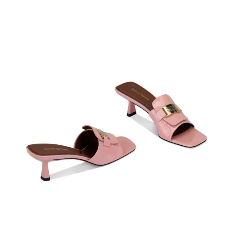 JESSICA SOPHIA Metal Slip Resistant Abrasion Resistant Slide Slippers Women's-4