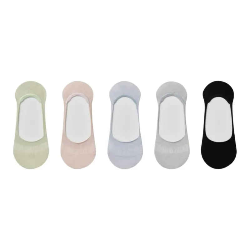 Temooues No Show Socks Women's Combo Set-5
