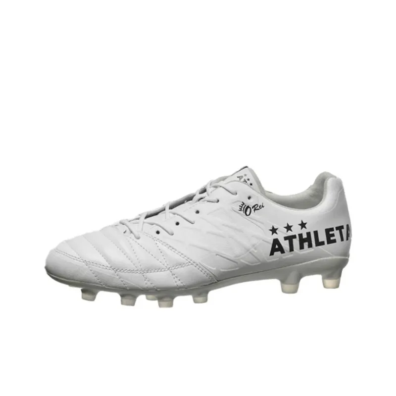 ATHLETA O REI Cushioning, Wear Resistant Soccer Shoes Men's White-0