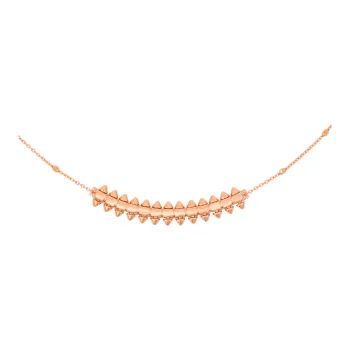 CARTIER Clash De Cartier Collection 18K Rose Gold Necklaces Unisex