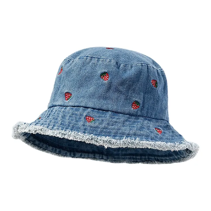 Yalu Polyester Bucket Hats Unisex-8