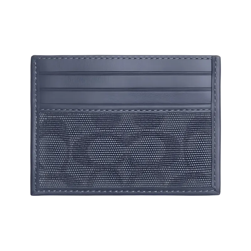 COACH Card Case Canvas Card Holder Mini Men's Dark Blue-0