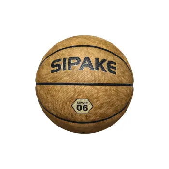SIPAKESPORT PU Basketball Khaki Size 7 Ball Competition Unisex