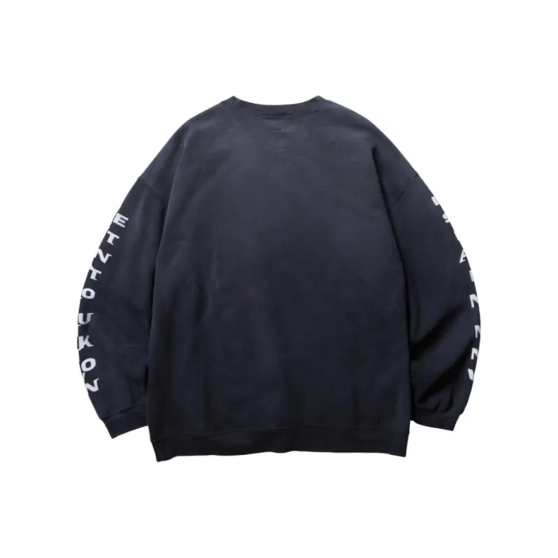 Liberaiders VINTAGE WASH CREWNECK Sweatshirt Unisex-1