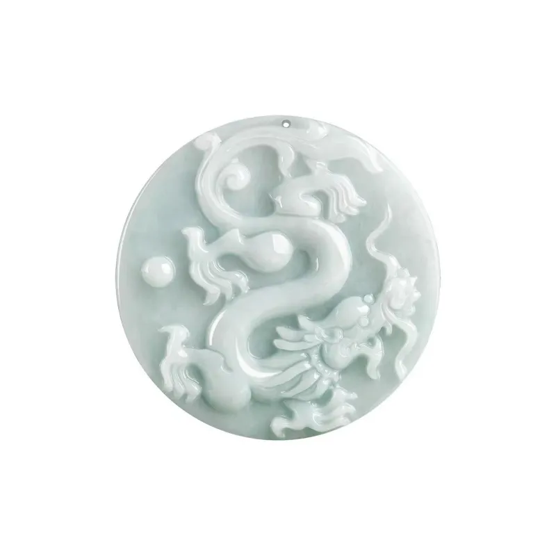 CUIYUYAWEI Glutinous Jade Jadeite Pendants Unisex-0