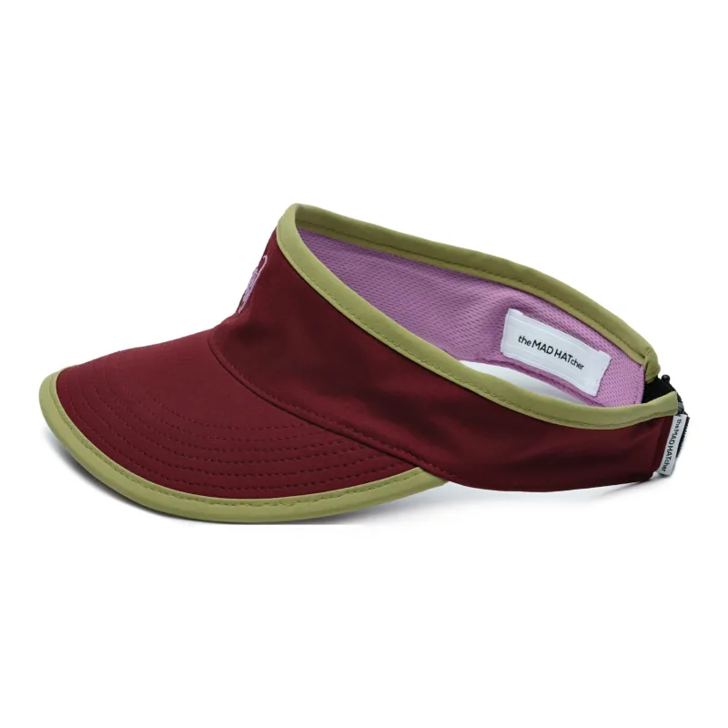 The MAD HATcher Polyester Visor Cap Unisex-8