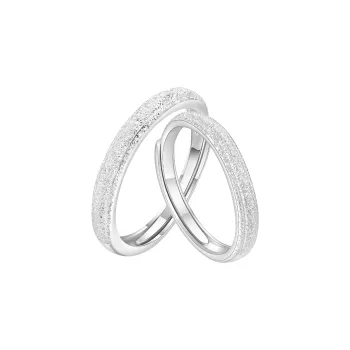 LIANDUO 999 Fine Silver Rings Unisex
