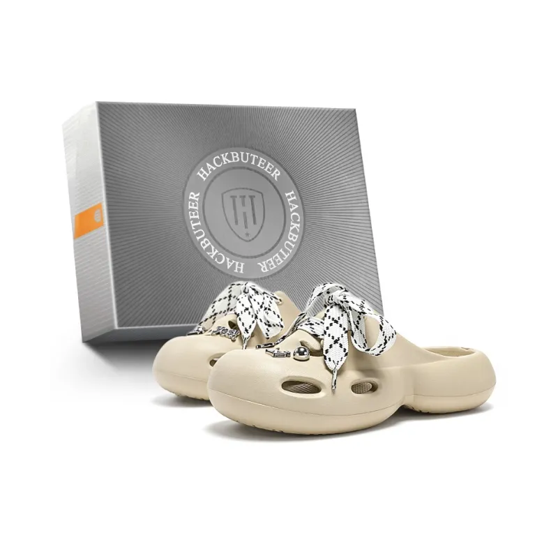 HACKBUTEER Clogs Women's Box Included-5