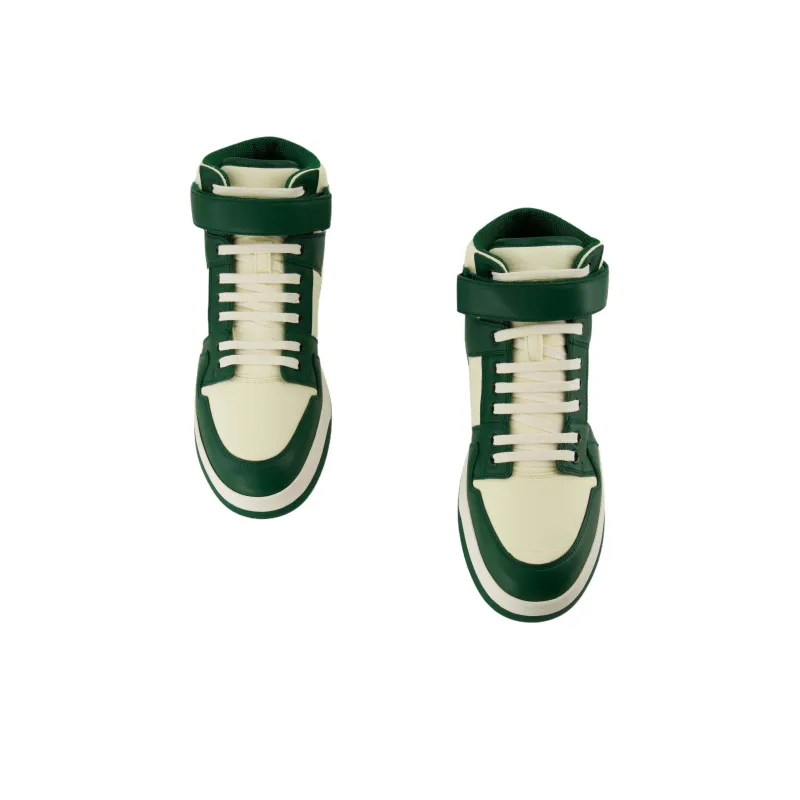 SAINT LAURENT Lax Lace Up Sneakers-4