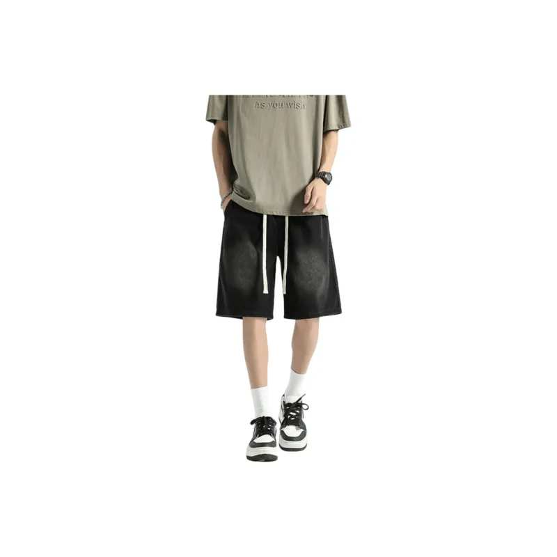 DJ.SPIRIT Denim Shorts Unisex-12