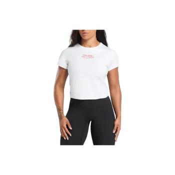 GYMSHARK Regular T Shirt Women's White