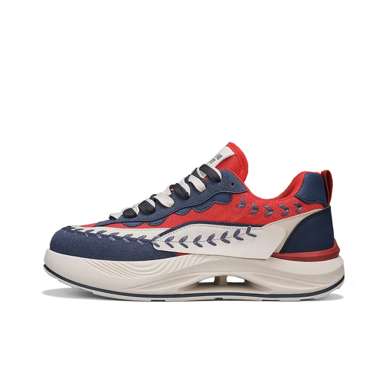 GIGIRYO Shock Absorbers Slip Resistant Breathable Low Top Casual Shoes Men's-2