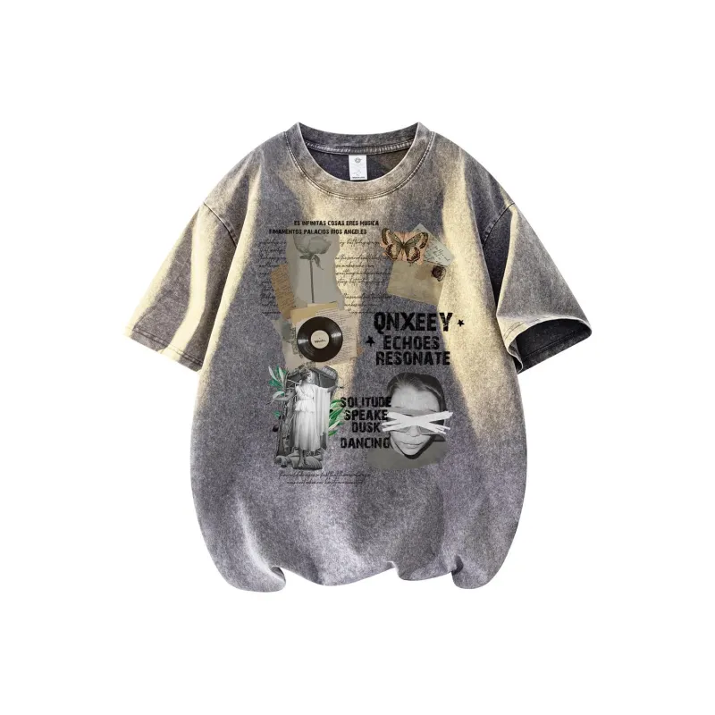 Qnxeey T Shirts Unisex-6