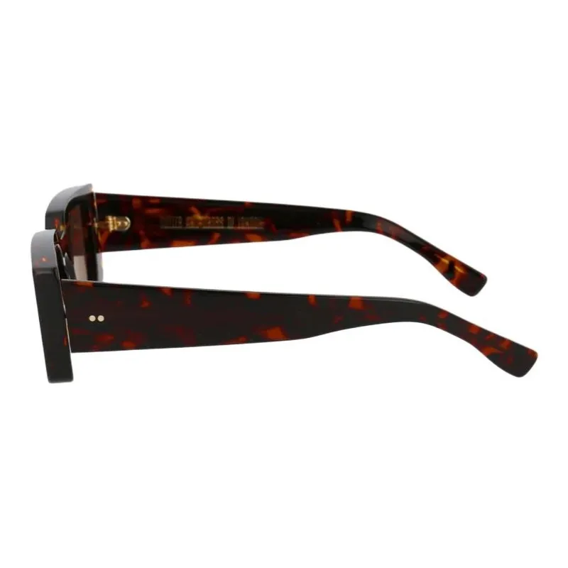 Cutler and Gross Rectangle Frame Tortoiseshell Sunglasses-2