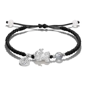QUIET LOVE Alloy Rope Bracelets Unisex