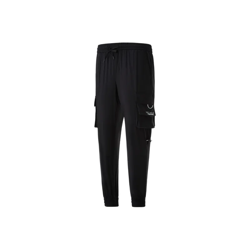 BOSIDENG Cargo Pants Men Black 8056-0