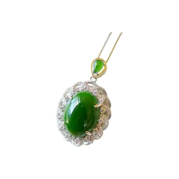 Jade Charm Yao Hetian Jade Pendants Jasper Women's