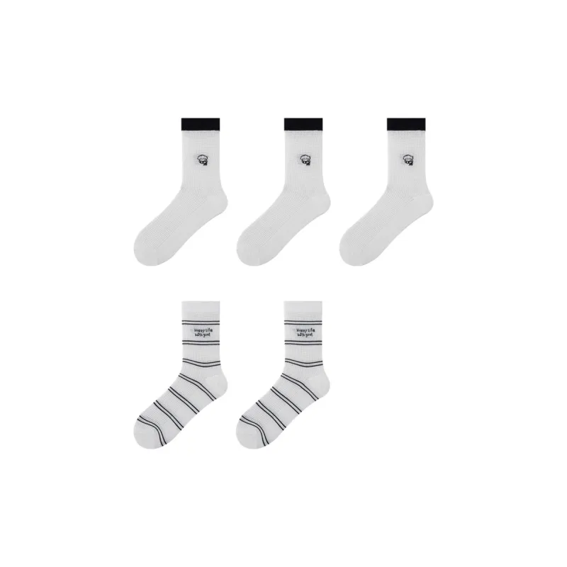 Top Melon Mid Calf Socks Women's 5 Pack-42