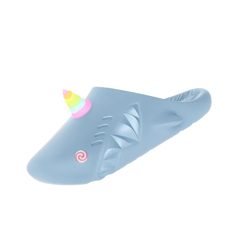 HelloSlippers Sharkicks Mule Unicorn, Closed Toe Slippers Unisex-3