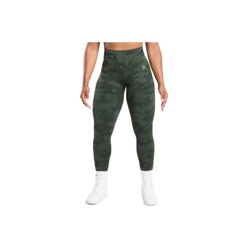 GYMSHARK Yoga Pants Women's Green