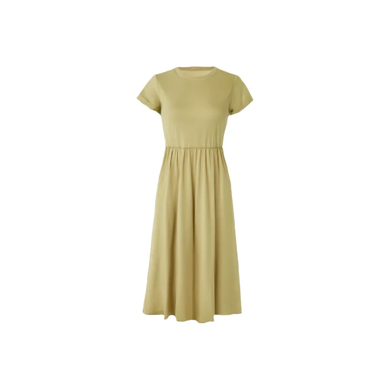 LUYOUYE Short Sleeved Dress Women's-16