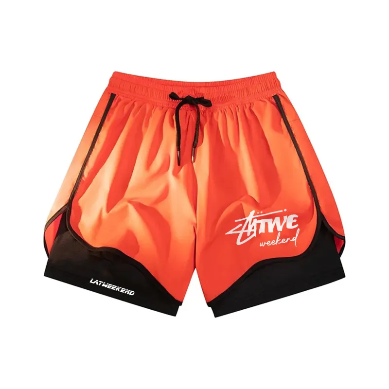 LA'T.WEEKEND Casual Shorts Unisex-12
