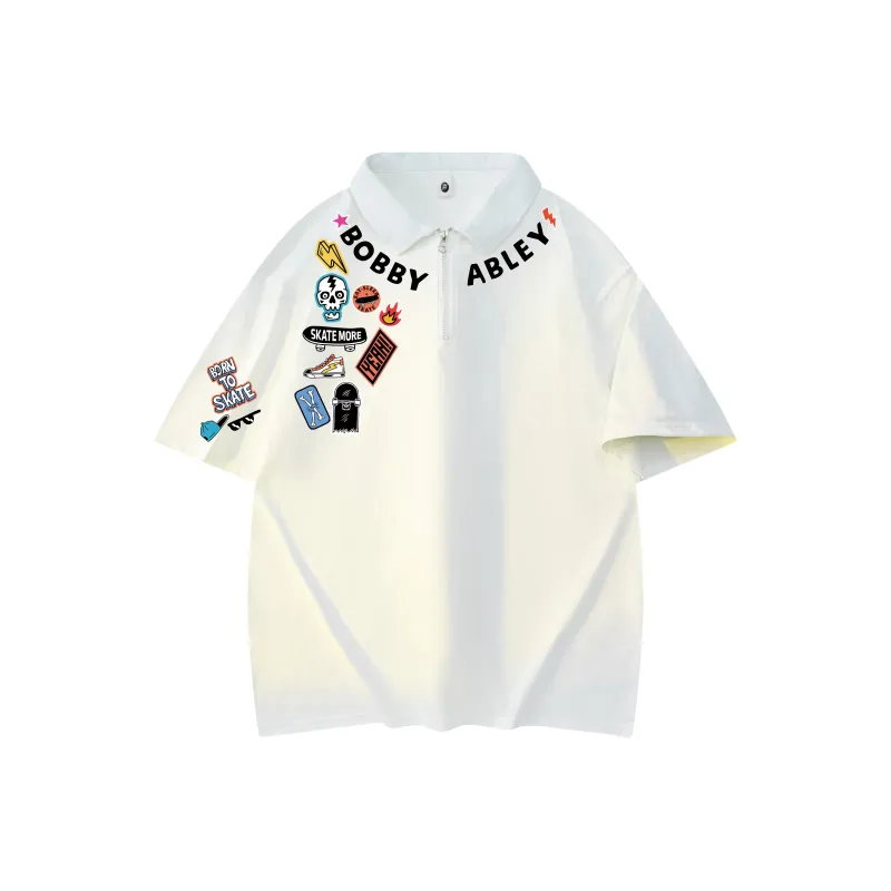 BOBBY ABLEY Polo Shirts Unisex-2