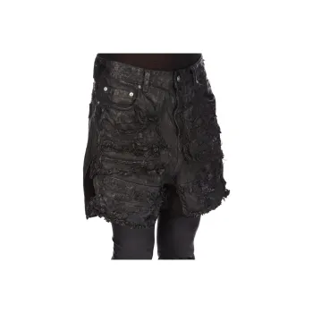 RICK OWENS/RO Denim Shorts Women's Black