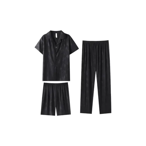 Cotton Gene Pajama Set Men's Combo Set