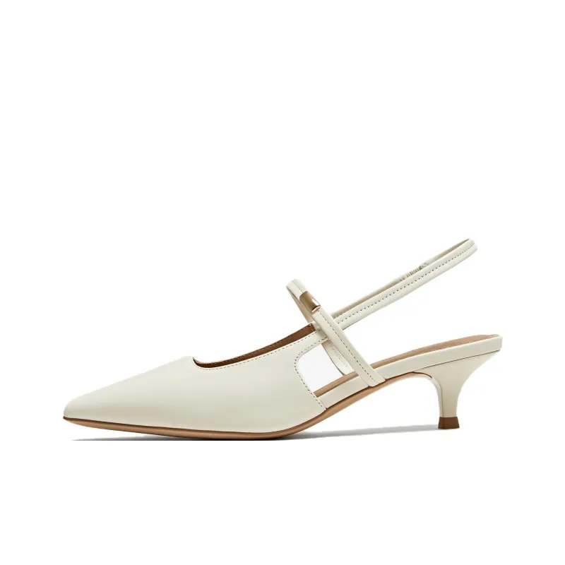 TATA Chunky Heel High Heels Women's-4