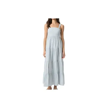 PAIGE Sleeveless Dress Women's Blue