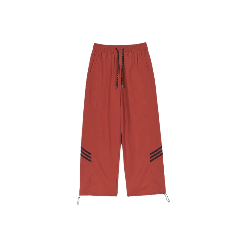 HTHK Casual Pants Women's Black/Ecru/Red-42