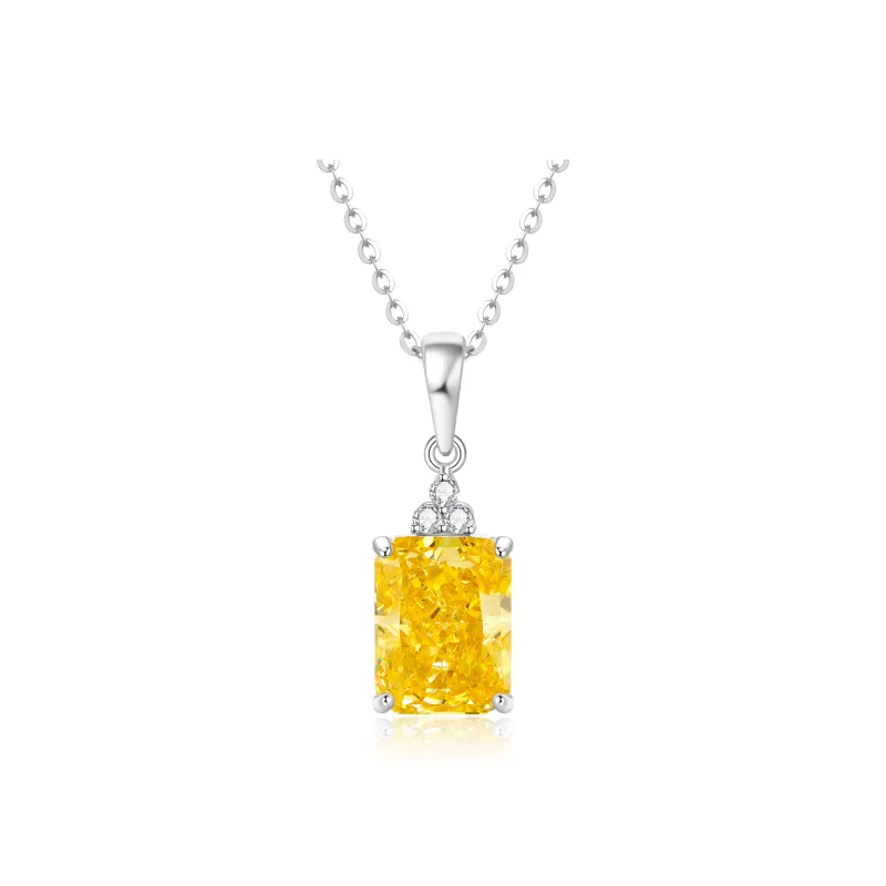 Lao Feng Xiang S925 Silver Necklaces Women's-7