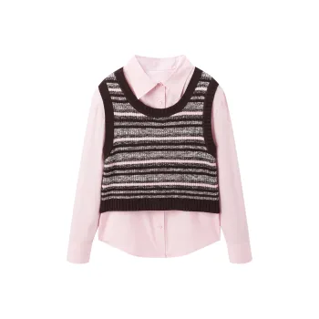 PEACEBIRD Shirt Matching Set Women's